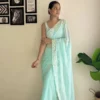 Kc 750 Soft Georgette Beautiful Sequence Worked Designer Saree Collection