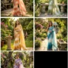 Kc 930 Space Silk Jarkan Worked Fancy Saree Collection