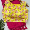Khadi Vol 12 Print Blouse Fancy Saree with Blouse Collection
