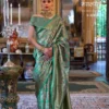 Kreshva Mangalsutra Tissue Dharmvaram Silk with Weaving Saree Collection