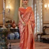 Kreshva Mangalsutra Tissue Dharmvaram Silk with Weaving Saree Collection