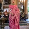 Kreshva Mangalsutra Tissue Dharmvaram Silk with Weaving Saree Collection