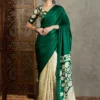 Lux Vol 26 Semi Modal Ajrakh Printed Saree Collection