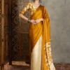 Lux Vol 26 Semi Modal Ajrakh Printed Saree Collection