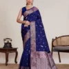 Maahi 218 Banarasi Silk Zari Weaving Party Wear Saree Collection