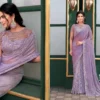 Mahotsav Mohmanthan 25400 Noire Armani Tulle with Stone Worked Saree Collection