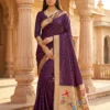 Mb 239 Organza Silk Butti Motifs Woven Work Saree Collection
