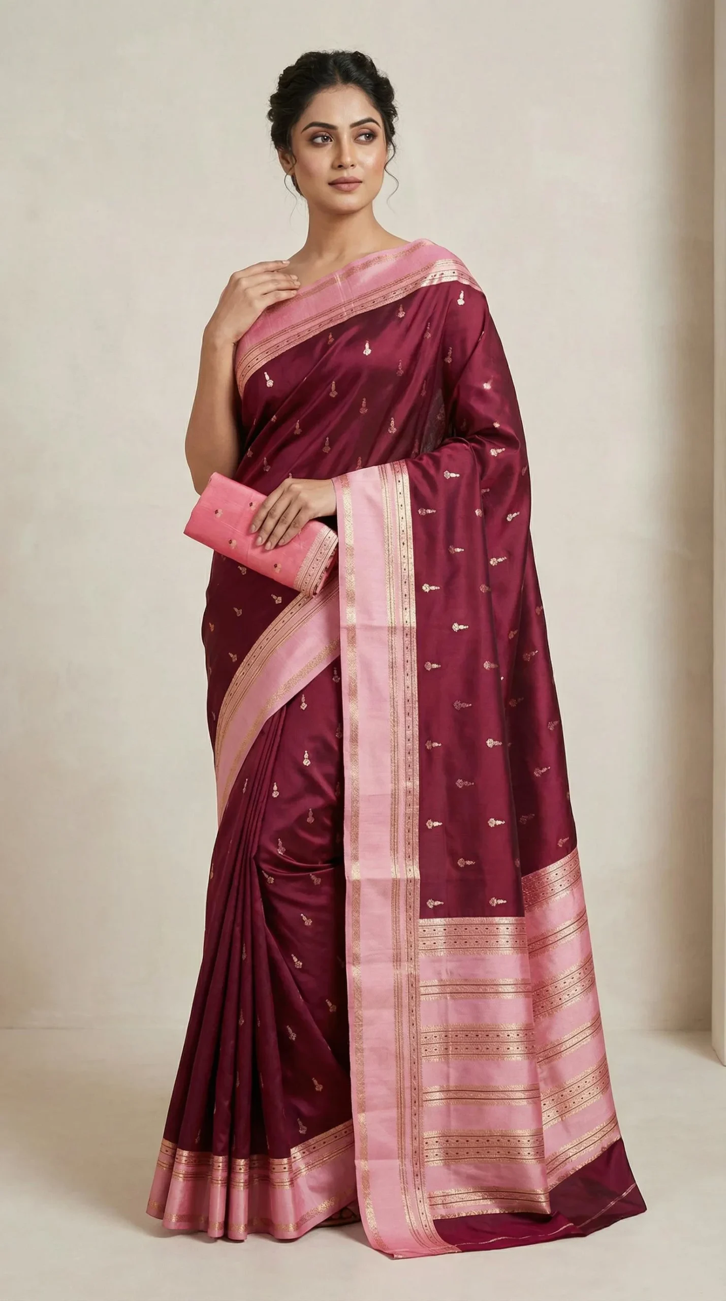 Mb 3325 Banarasi Silk Zari Weaving Saree Collection