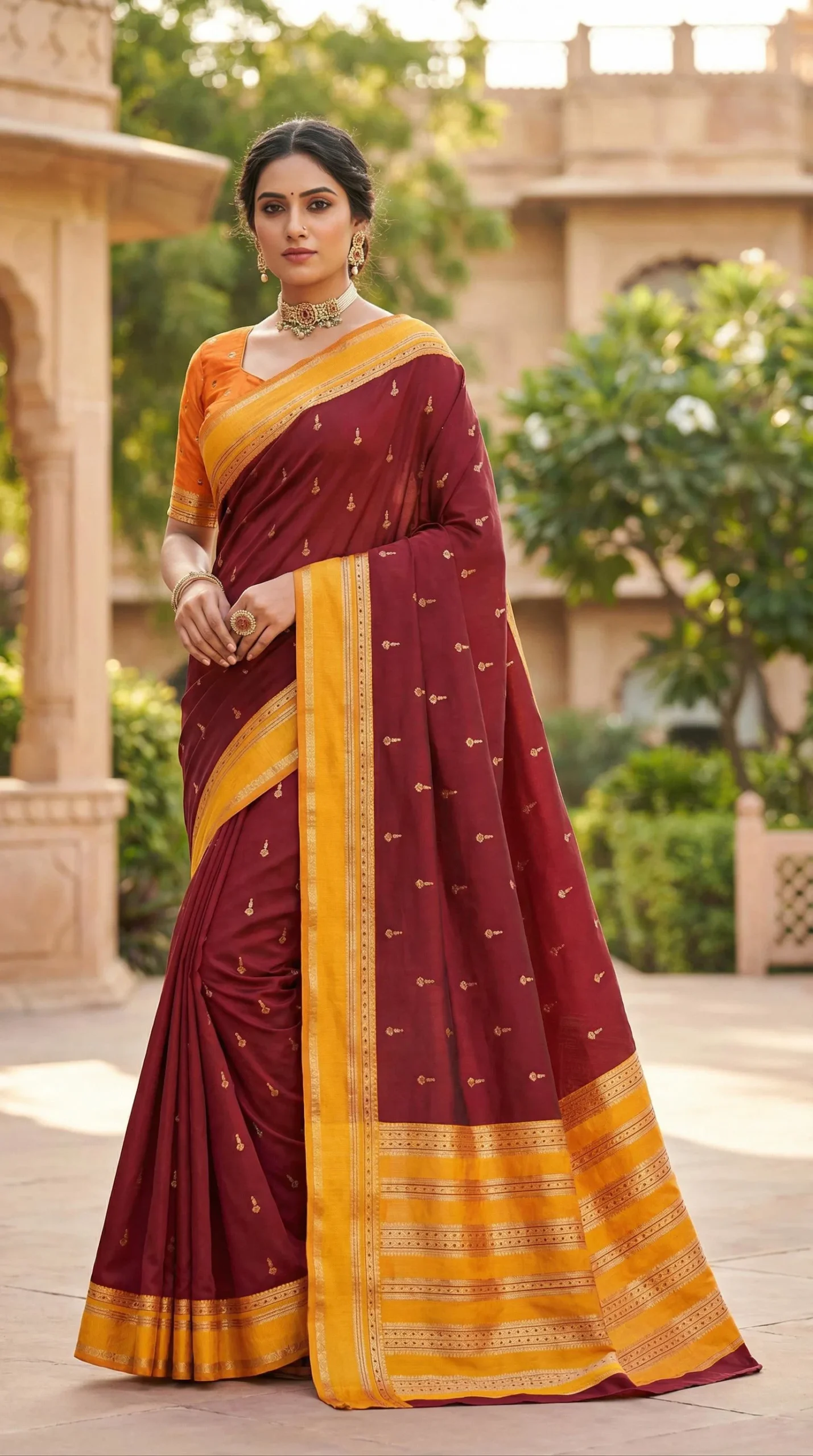 Mb 3325 Banarasi Silk Zari Weaving Saree Collection