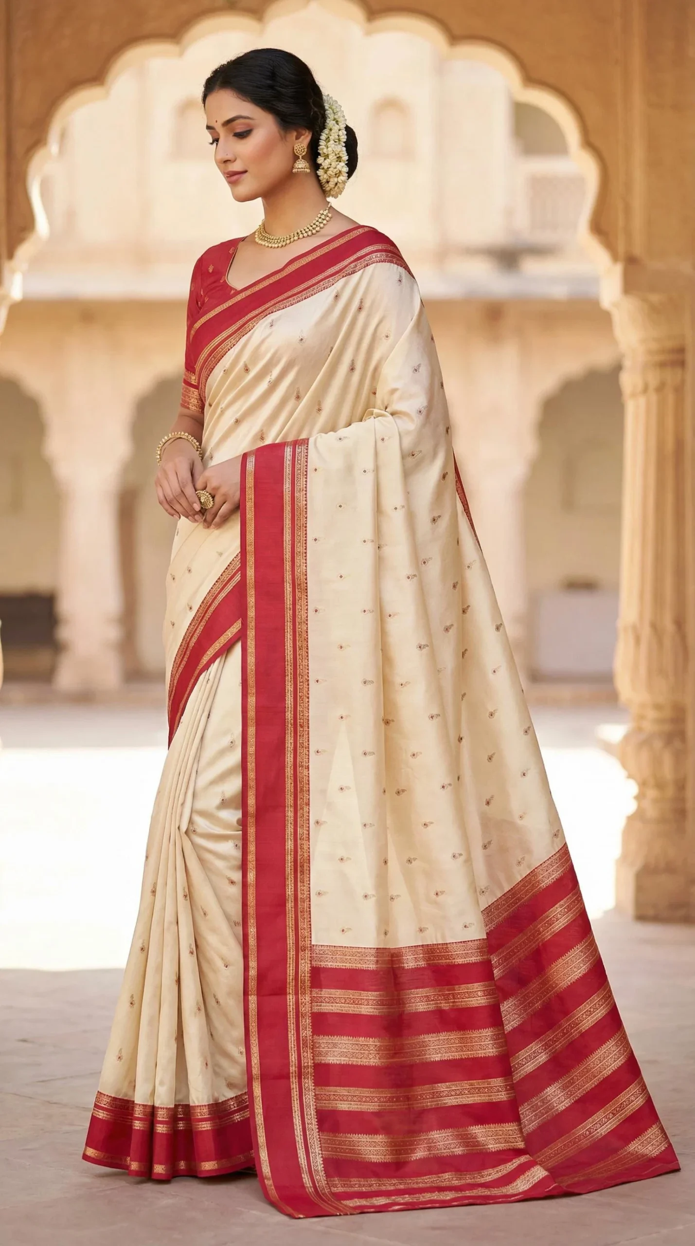 Mb 3325 Banarasi Silk Zari Weaving Saree Collection