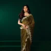 Meera 332 Party Wear Sequence Embroidery Worked Net Saree Collection