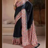 Pure Ajrakh 012 a to F Modal Satin with Ajrakh Printed Saree Collection