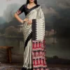 Pure Ajrakh 019 a to F Modal Satin Ajrakh Printed Saree Collection