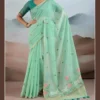 Pure Spun Pichwai Cotton Handloom Weaving Saree Collection