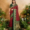 Rajtex Karnation Handloom Weaving Silk Saree Collection