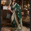 Rajtex Korsa Georgette Khadi Georgette Handloom Weaving Saree Collection