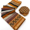 Rajyog Mul Cotton D No 01 to 06 Unique Printed Zari Border Fancy Saree Collection