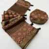 Rajyog Prishya Silk Ajrakh Printed Fancy Saree Collection