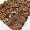 Rajyog Prishya Silk Ajrakh Printed Fancy Saree Collection