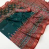 Rajyog Prishya Silk Ajrakh Printed Fancy Saree Collection