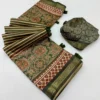 Rajyog Prishya Silk Ajrakh Printed Fancy Saree Collection