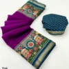 Rajyog Taj D No 5701 to 05 Soft Mul Cotton Temple Printed Fancy Saree Collection