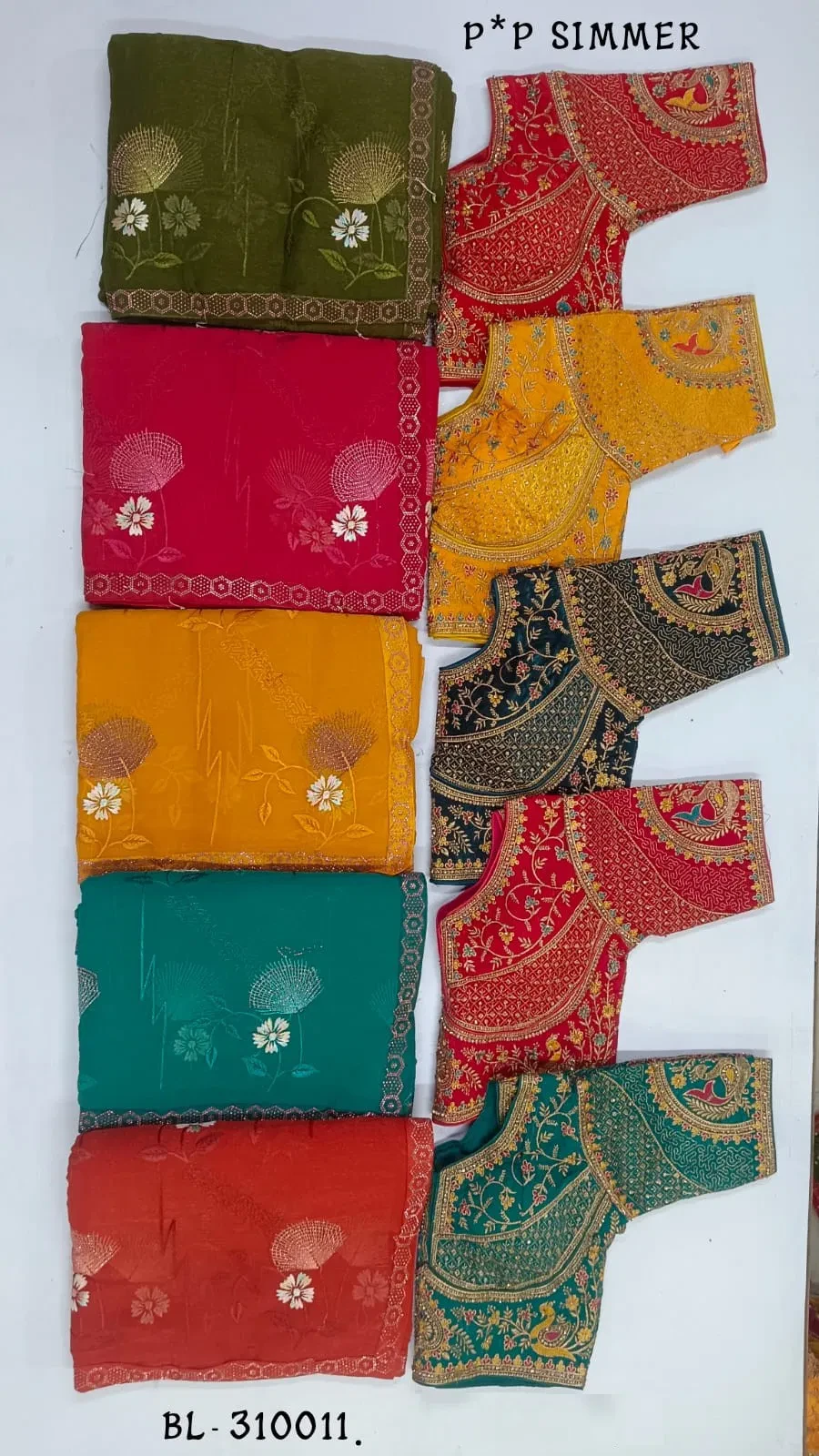 Ramrasiya Bl 310011 Simmer Silk Fancy Worked Saree Collection