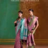 Roohani 001 to 004 Pure Satin Handloom Weaving Silk Saree