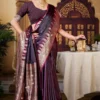 Saroj Sophia Satin Saroski Vol 9 Satin Silk Wedding Wear Saree Collection