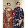 SAT Pashmina Shwal Suit Vol 15