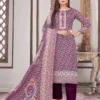SAT Pashmina Shwal Suit Vol 17