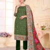 SAT Pashmina Shwal Suit Vol 18