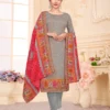 SAT Pashmina Shwal Suit Vol 18