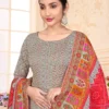 SAT Pashmina Shwal Suit Vol 18