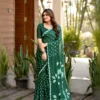 Sb Bandhej B Chinon Bandhani Printed Fancy Saree Collection