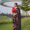 Sb Leheriya Pure Chinon Leheriya Worked Saree Collection