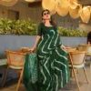 Sb Shibori Pure Chinon Fancy Saree Collection