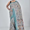 Scvf Warli Linen Cotton Warli Printed Summer Saree Collection