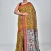 Scvf Warli Linen Cotton Warli Printed Summer Saree Collection