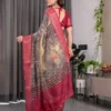 Shc 01 to 07 Pure Handloom Linen Floral Printed Saree Collection