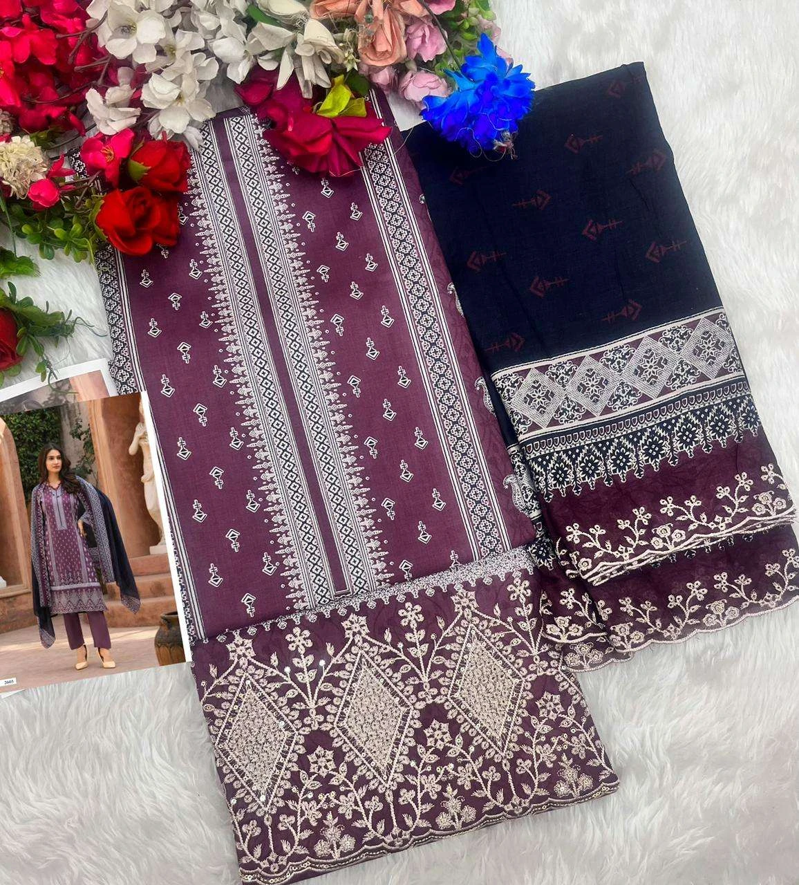 Shree Fab Bin Saeed Lawn Collection Vol 26