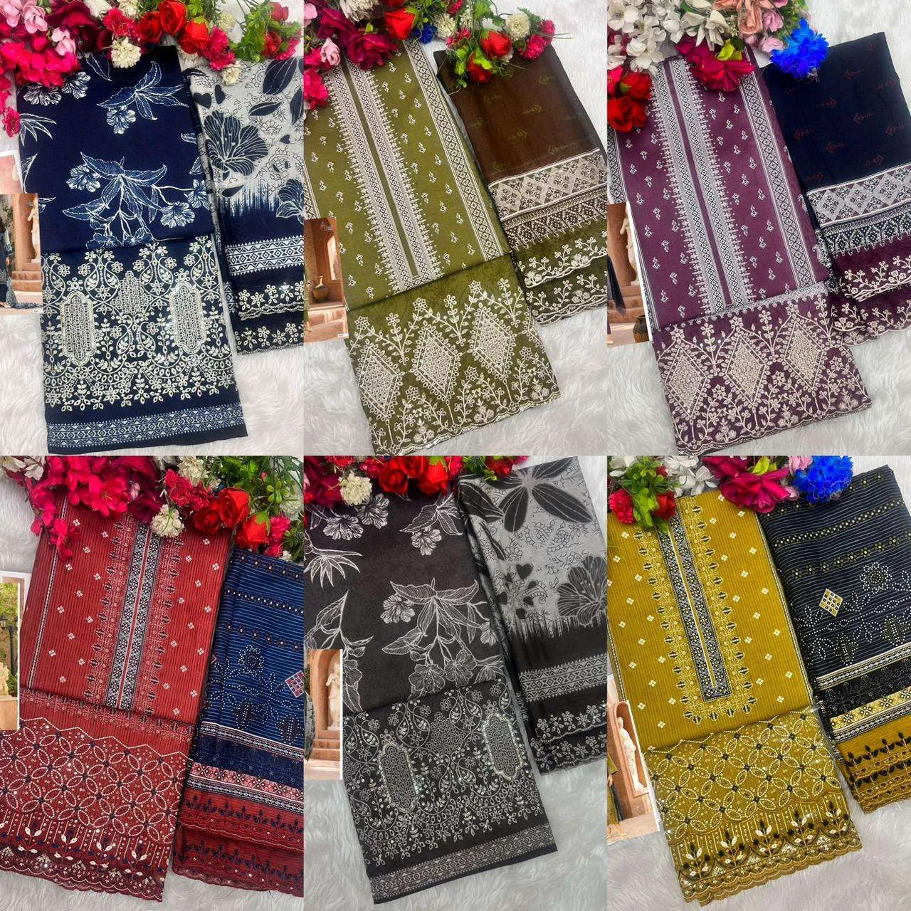 Shree Fab Bin Saeed Lawn Collection Vol 26