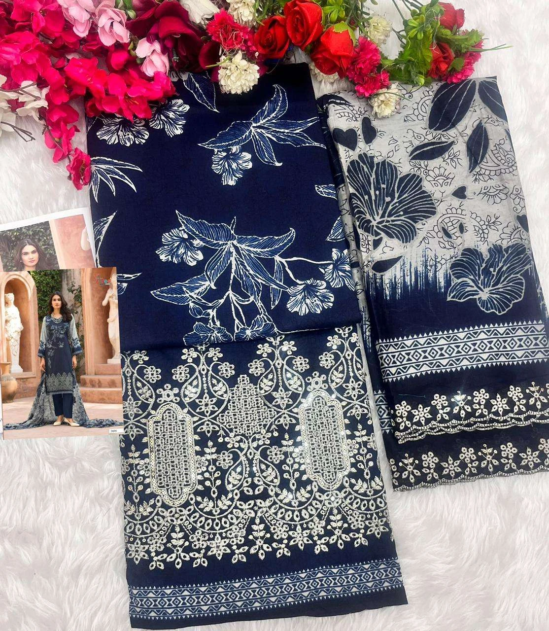 Shree Fab Bin Saeed Lawn Collection Vol 26
