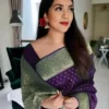 Soft Silk 4012 Soft Lichi Silk Jacquard Worked Saree Collection
