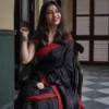 Soft Silk 5065 Linen Slab Weaving Worked Saree Collection