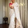 Soft Silk 5069 Lichi Silk Jacquard Work Saree Collection