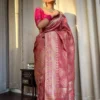 Soft Silk 5069 Lichi Silk Jacquard Work Saree Collection