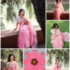 Soft Silk 6030 Soft Linen Slab Jacqurd Weaving Saree Collection