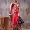 Taraa L 7012 Satin Silk Printed Party Wear Fancy Saree Collection