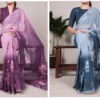 Taraa L 7038 Weightless Marbal Printed Saree Collection